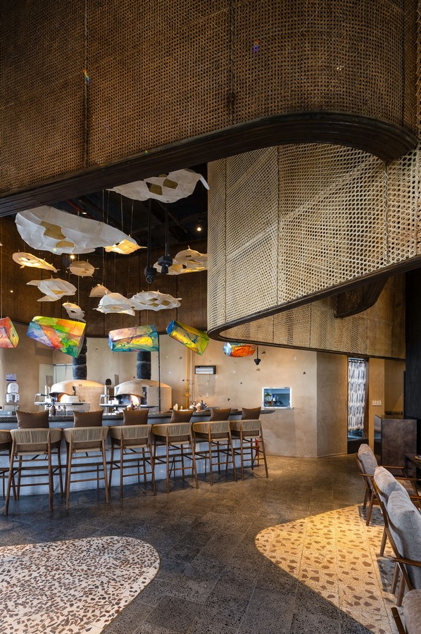 Pizza 4P's Lotte Mall West Lake by ODDO architects-Sheet9
