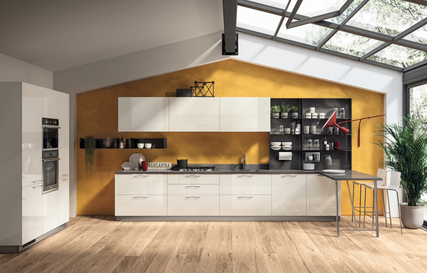 Kitchen Aesthetics with Unique Colour Palette b-Sheet2