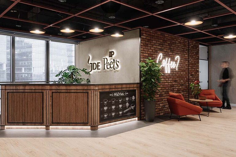 JDE Peet's office by BIT CREATIVE - RTF | Rethinking The Future