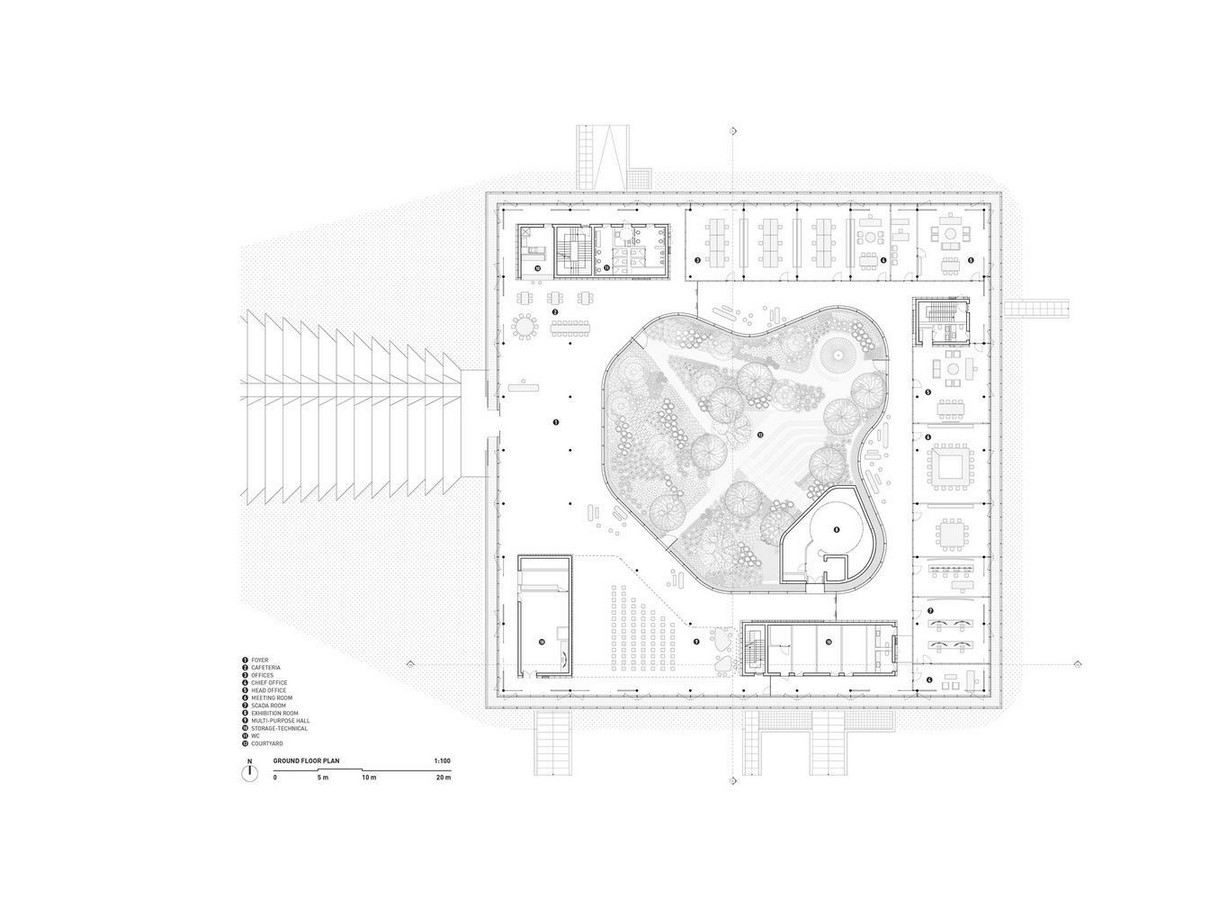 Kalyon Karapınar 1.350 MWp SPP - Central Control Building by Bilgin Architects-Sheet7