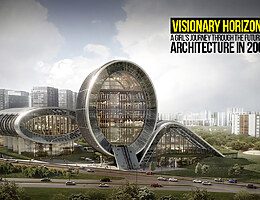 Visionary Horizons: A Girl’s Journey through the Future of Architecture in 2060