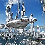 Visionary Horizons A Girl's Journey through the Future of Architecture in 2060-Sheet2