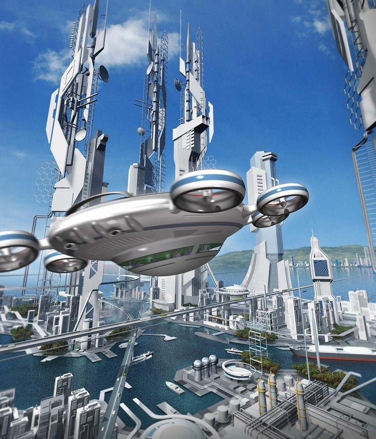 Visionary Horizons A Girl's Journey through the Future of Architecture in 2060-Sheet2