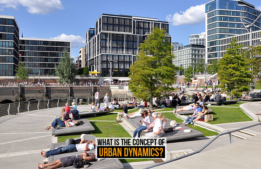 What is the concept of urban dynamics?