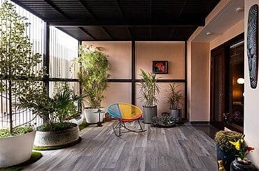 Cosy and Stylish outdoor areas by Pramod Group