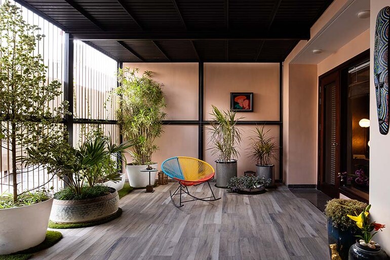Cosy and Stylish outdoor areas by Pramod Group