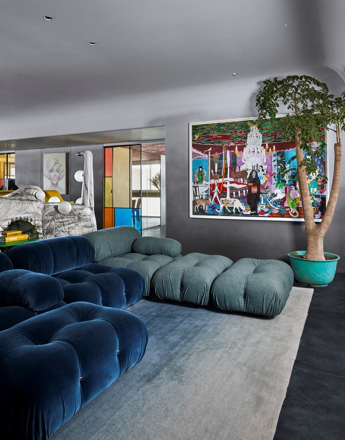 Eccentric Living Bar and Spaces by Karan Desai-Sheet1