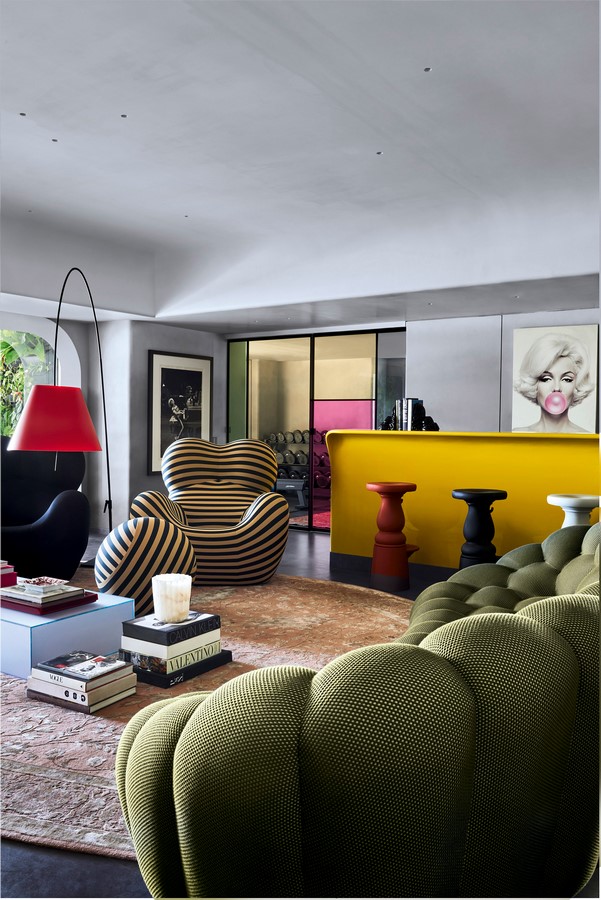 Eccentric Living Bar and Spaces by Karan Desai-Sheet4