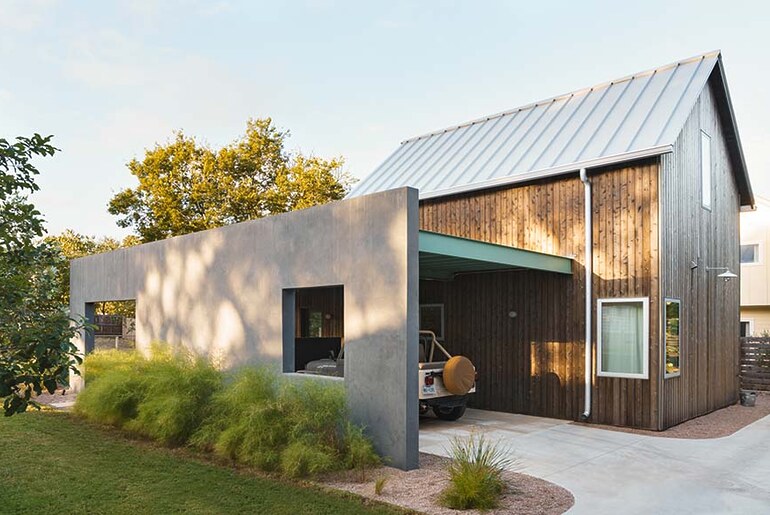 ADU in Austin by Side Angle Side - RTF | Rethinking The Future