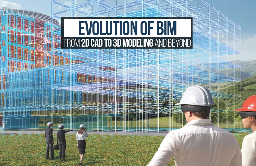 Evolution of BIM: From 2D CAD to 3D Modeling and Beyond