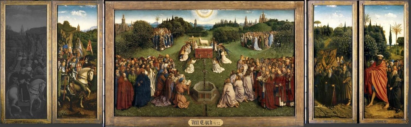 Story behind the Art Ghent Altarpiece by Hubert van Eyck and Jan van Eyck-Sheet10