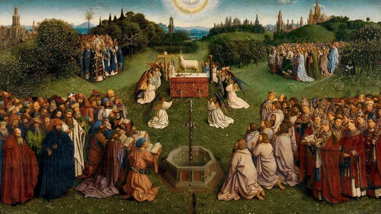Story behind the Art Ghent Altarpiece by Hubert van Eyck and Jan van Eyck-Sheet9