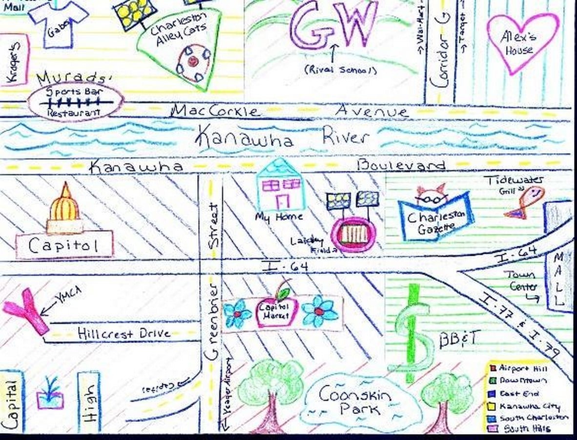 City elements and cognitive mapping-Sheet1