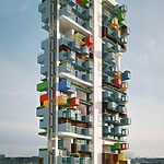 Shipping Container Skyscraper for Mumbai Slum by Ganti + Asociates (GA) Design-Sheet2