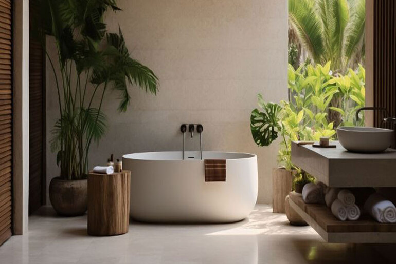 How to Create a Nature-Inspired Bathroom Oasis
