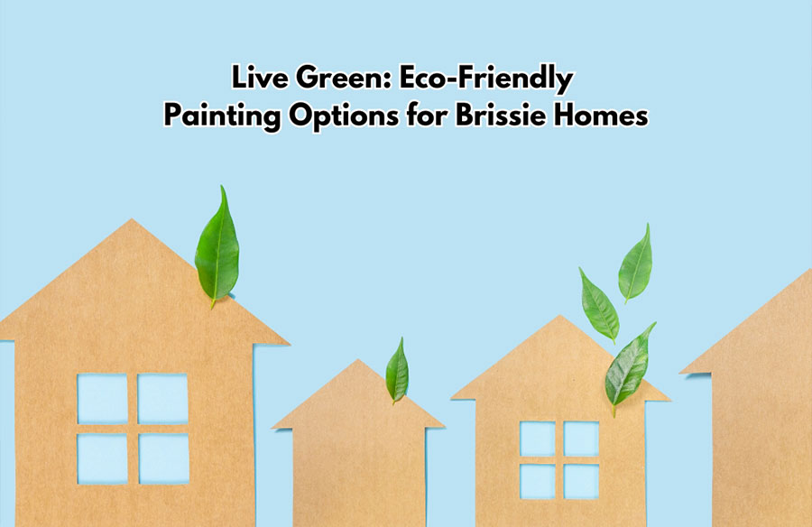 Live Green: Eco-Friendly Painting Options for Brissie Homes