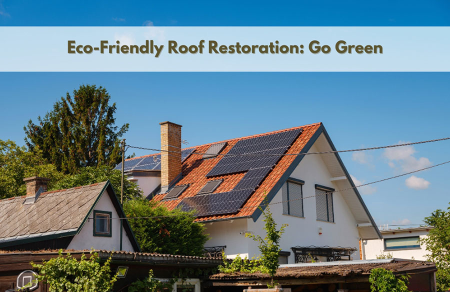 Eco-Friendly Roof Restoration: Go Green