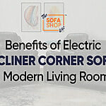 Electric Recliner Corner Sofa