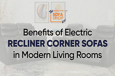 Electric Recliner Corner Sofa