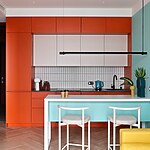Bright apartment for rent in Moscow by privat designer-Sheet3