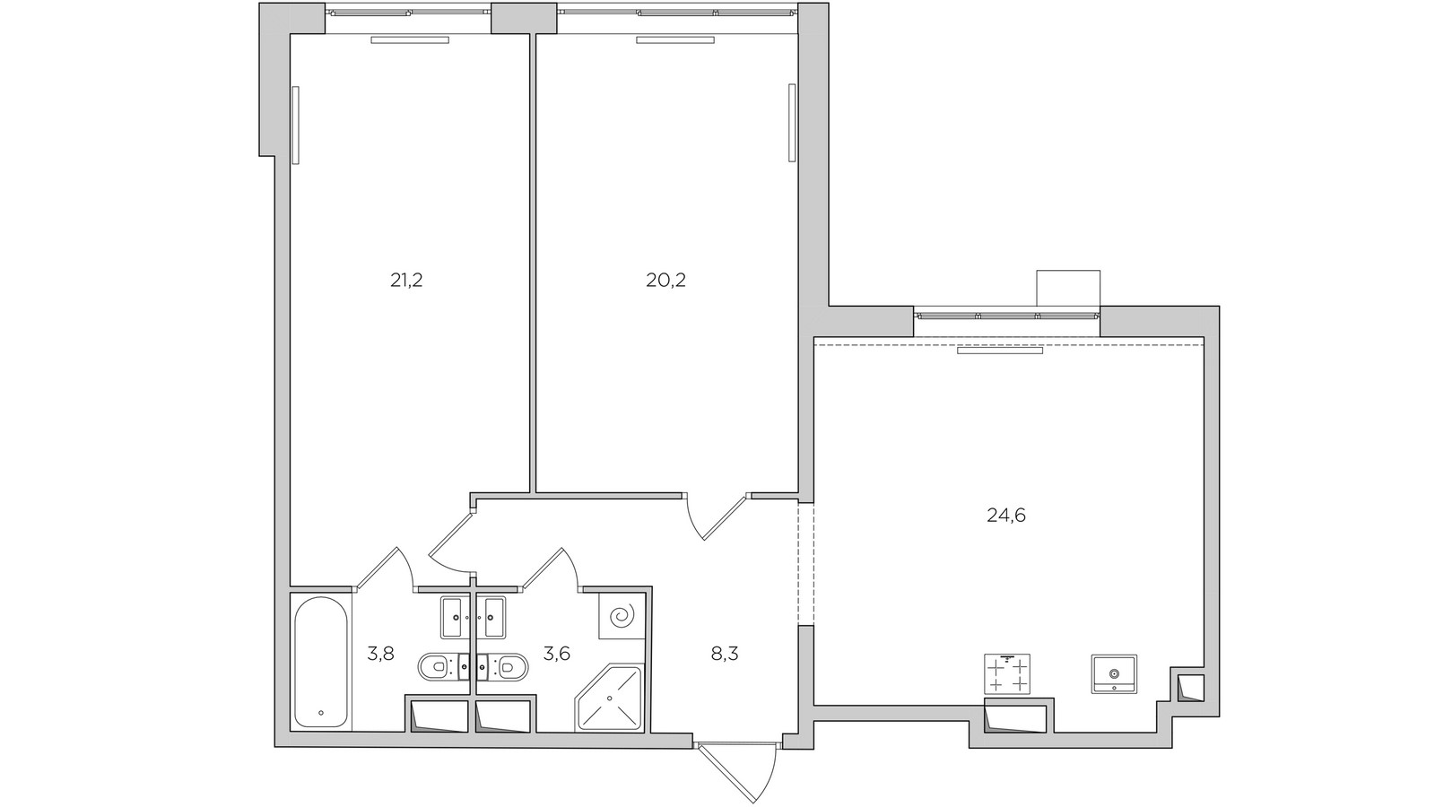 A COLOURFUL APARTMENT by Alexander Tischler -Sheet1