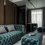 -Dark interior with emerald tones by Marina MirasovaSheet4