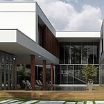The Building Practice Makes an Architectural Statement with the Olu-Sheet10