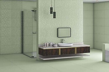 Green Tile Colour Collection by Antica Ceramica