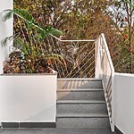 Terrace with Minimalist Living Room Design by Studio Dvāra-Sheet2