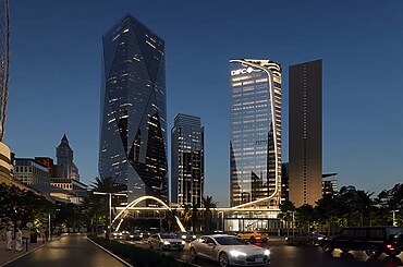 Immersive Tower by DIFC by Aedas