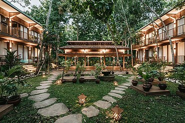 Retreat Village by Stilt Studios