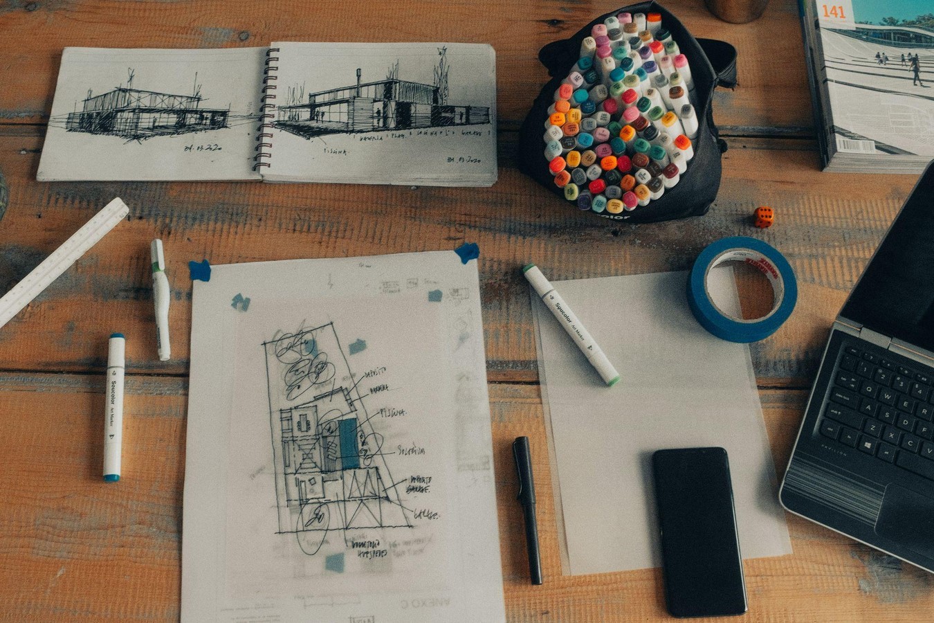 Architectural Inspiration on the Big Screen and Printed Page-Sheet1