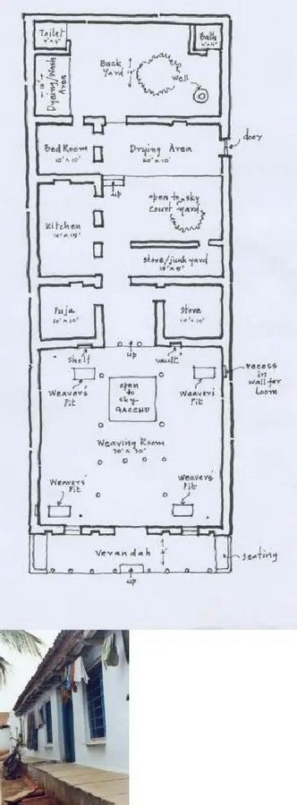 Vernacular architecture of Weaver’s hamlet-Sheet12