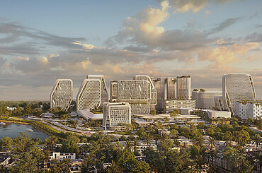 Karle Town Centre: A Smart city master planned by UNStudio