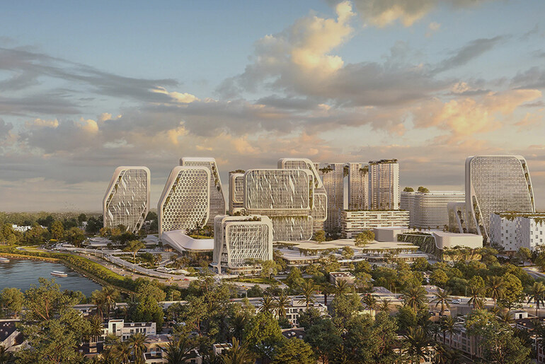 Karle Town Centre: A Smart city master planned by UNStudio