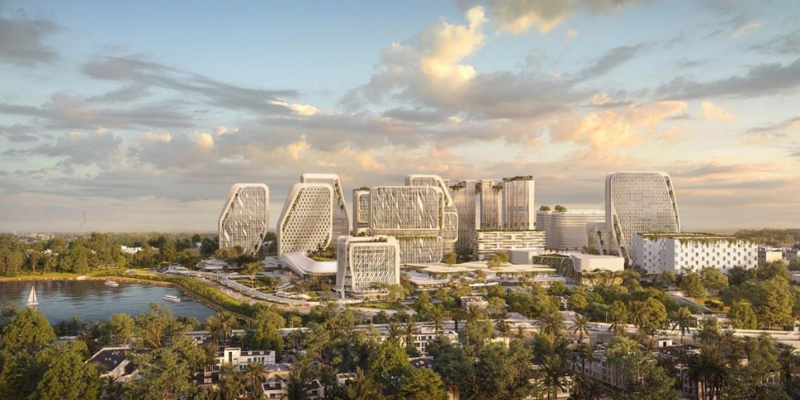 Karle Town Centre A Smart city master planned by UNStudio-Sheet1