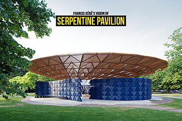 Francis Kéré’s vision of serpentine pavilion