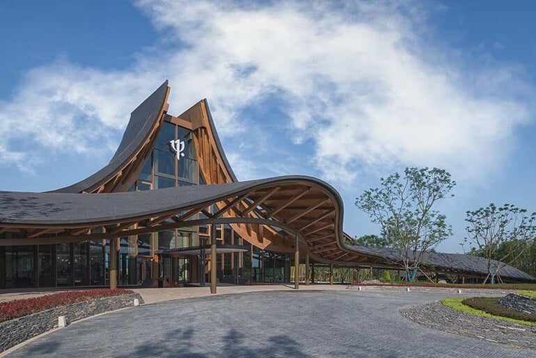 The Spine Resort, Heilongtan by AIM ARCHITECTURE