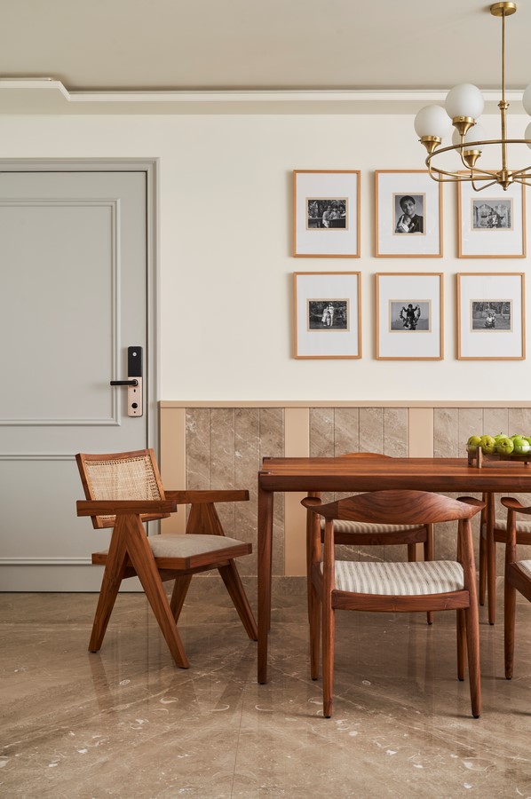 Living and dining spaces by Studio Rohini Bagla-Sheet2