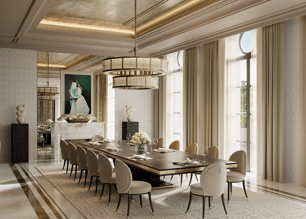 Luxurious Dining Areas by Aparna Kaushik Design Group - RTF ...