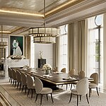 Luxurious Dining Areas by Aparna Kaushik Design Group-Sheet1