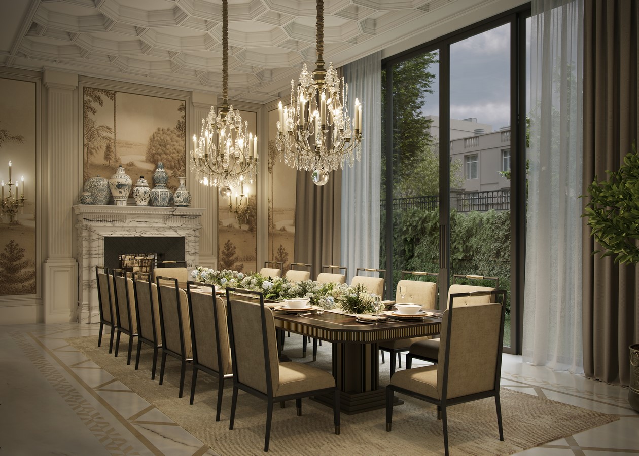 Luxurious Dining Areas by Aparna Kaushik Design Group - RTF ...
