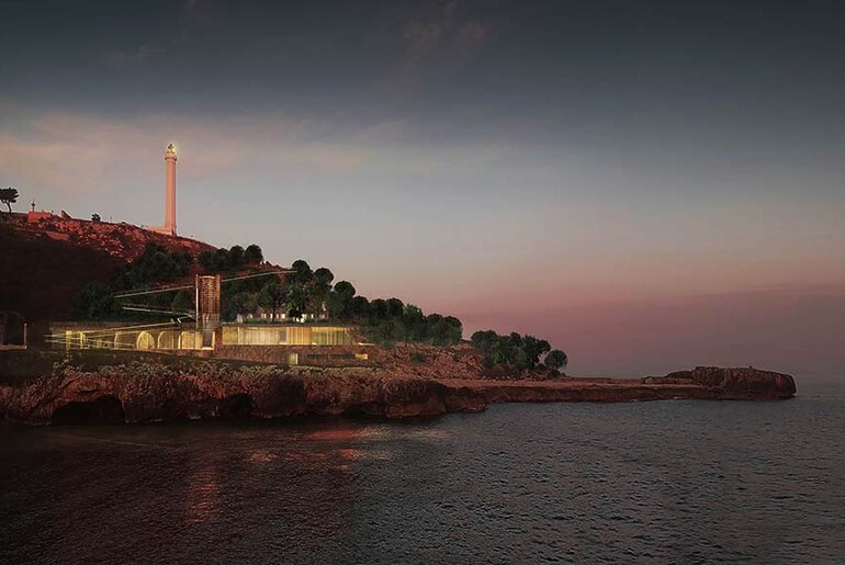 Redevolmpent Of Punta Meliso Coast, Santa Maria Di Leuca by Laboratorio di Architettura Semerano