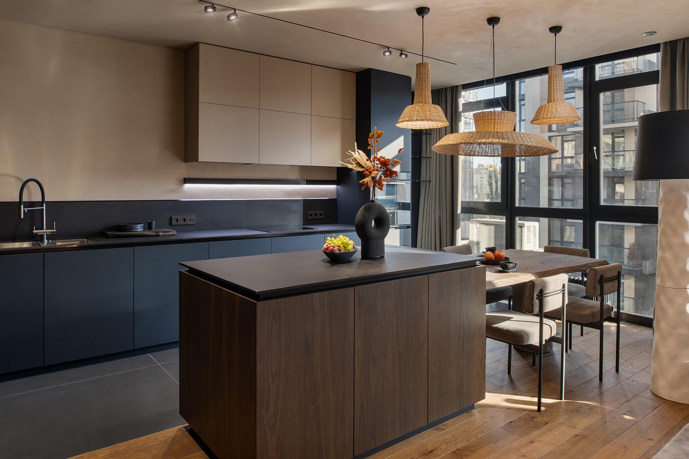 "Luna" Apartment In Kyiv by Sence Architects - RTF | Rethinking The Future
