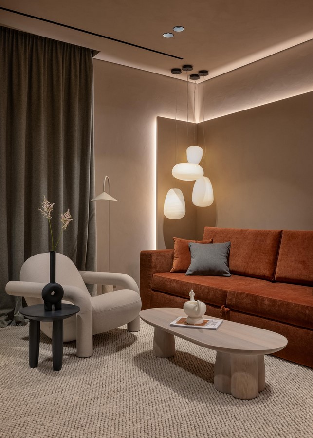 "Luna" Apartment In Kyiv by Sence Architects - RTF | Rethinking The Future