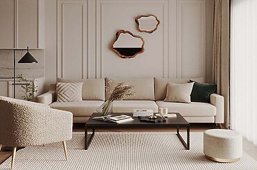 Neoclassical Apartment In Warsaw By Sence Architects