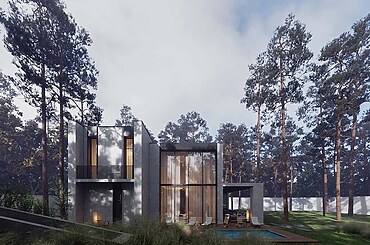 Bunker House: A Modern Solution For Safe Living In Wartime by Sence Architects