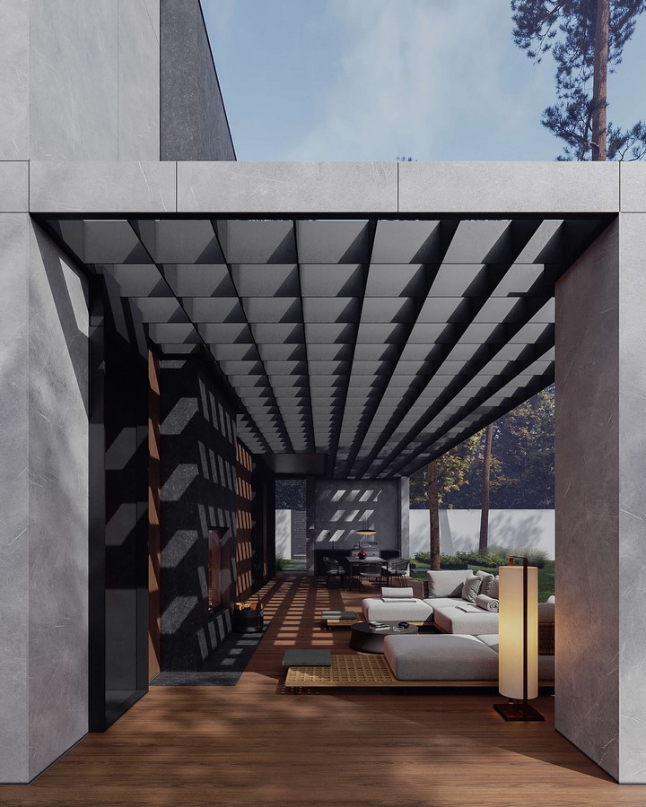 Bunker House A Modern Solution For Safe Living In Wartime by Sence Architects-Sheet7