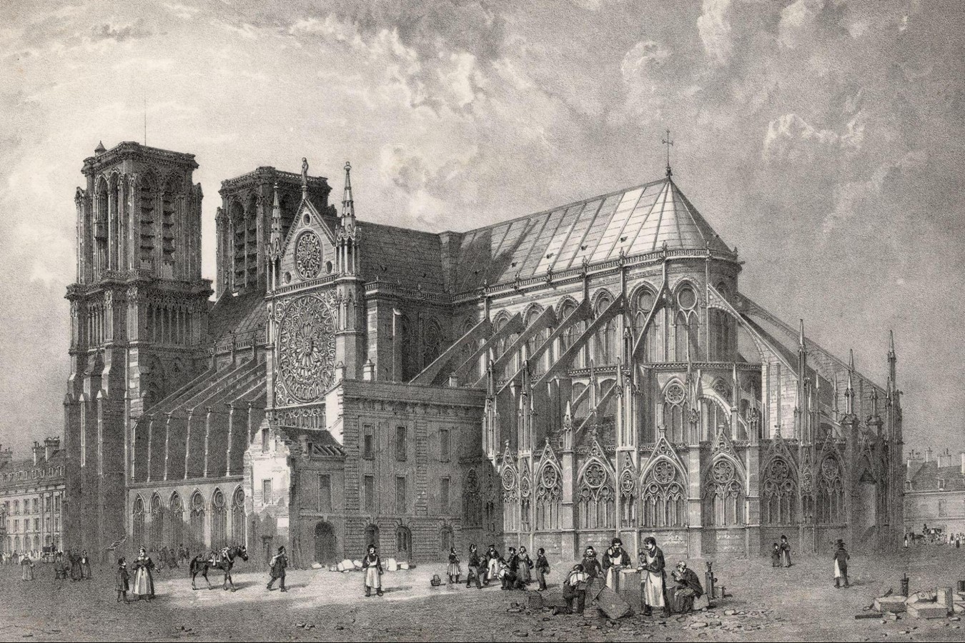 Gothic Grandeur The Architectural Marvel of Notre Dame-Sheet1
