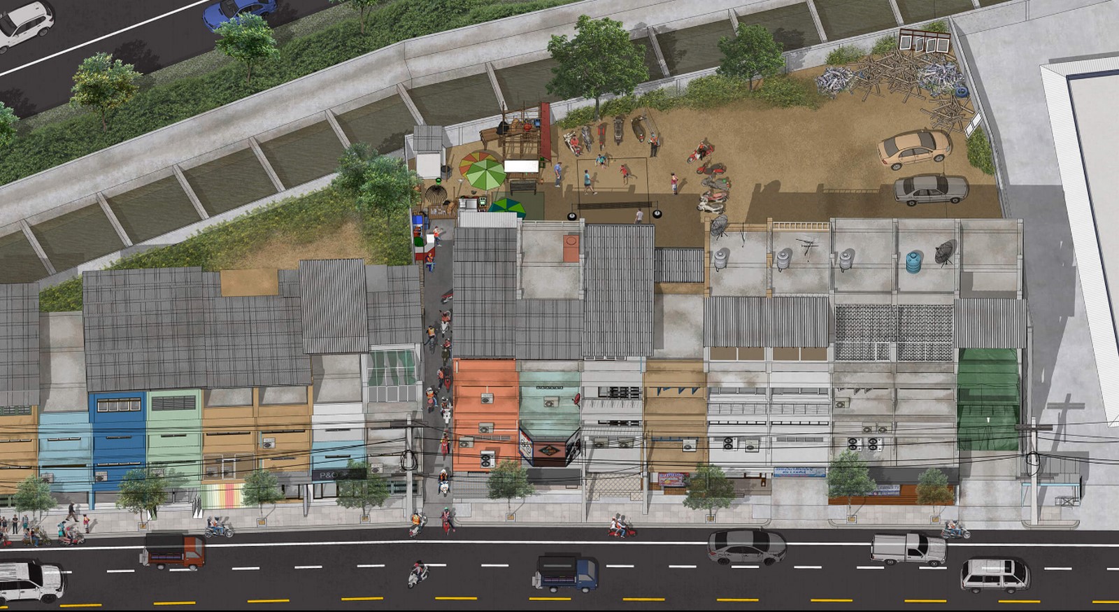 Formal vs. Informal Urbanism Understanding the Duality of Asian Cities-Sheet8